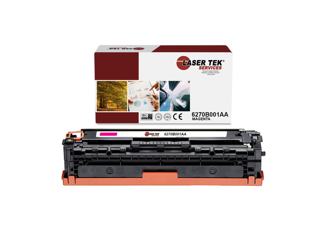 Laser Tek Services Compatible Toner Cartridge Replacement for Canon CRG-131 6270B001AA Works with Canon ImageClass MF8280CW, LBP7110Cw Printers...