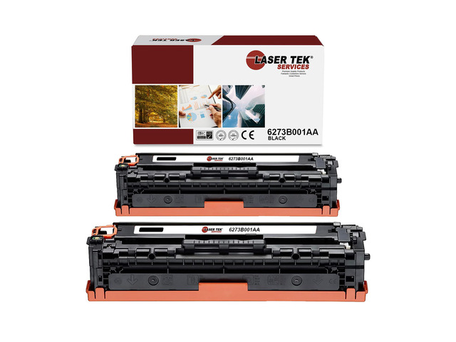 Laser Tek Services Compatible Toner Cartridge Replacement for Canon CRG-131 6271B001AA Works with Canon ImageClass MF8280CW, LBP7110Cw Printers...