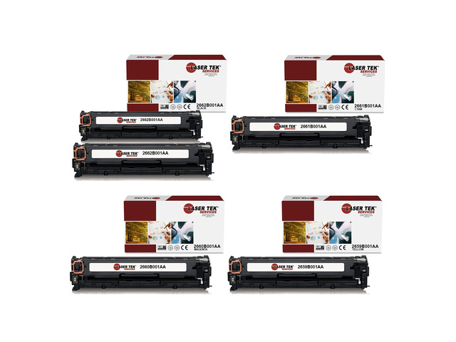 Laser Tek Services Compatible Toner Cartridge Replacement for Canon 118 Works with Canon ImageClass LBP7660CDN LBP7200CDN, MF8350CDN Printers...