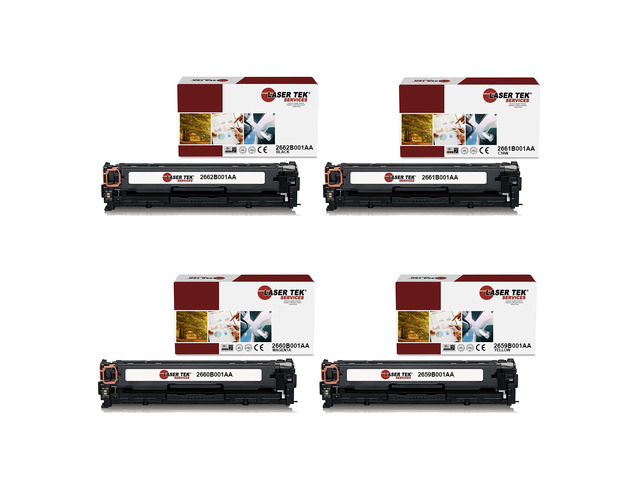 Laser Tek Services Compatible Toner Cartridge Replacement for Canon 118 Works with Canon ImageClass LBP7660CDN LBP7200CDN, MF8350CDN Printers...