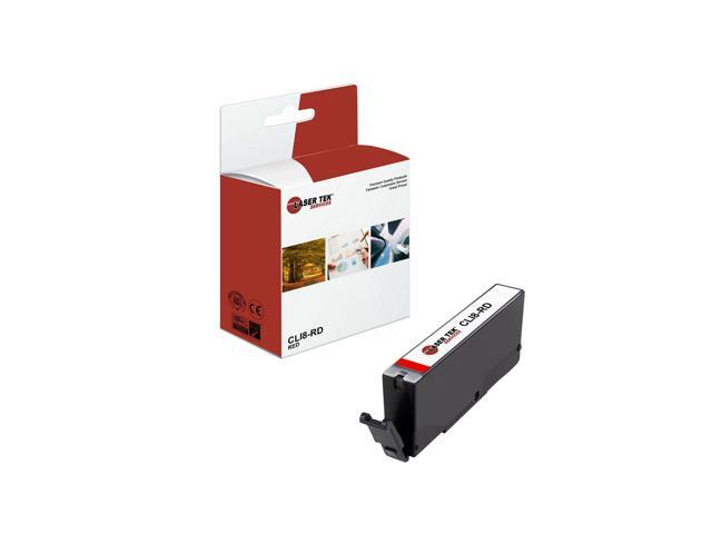 Laser Tek Services Compatible High Yield Ink Cartridge Replacement for Canon CLI-8 CLI8-RD Works with Canon Pixma iP4200 iP4300, MP500 MP530, PIXMA...