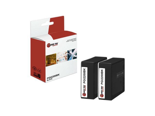 Laser Tek Services Compatible High Yield Ink Cartridge Replacement for Canon PGI-2200 PGI2200BK Works with Canon MAXIFY MB5020 iB4120 MB5320...