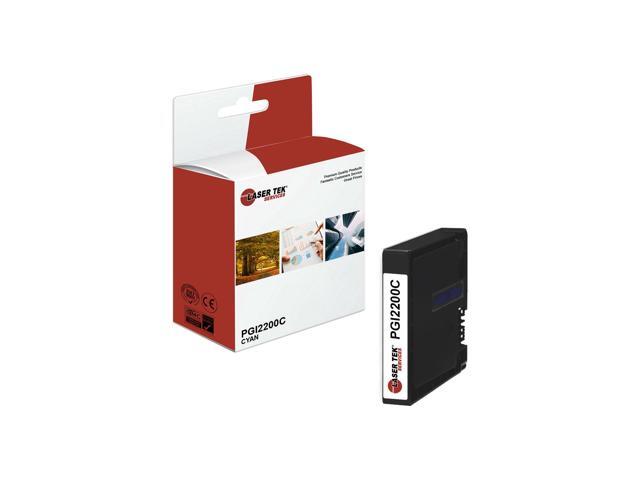 Laser Tek Services Compatible High Yield Ink Cartridge Replacement for Canon PGI-2200 PGI2200C Works with Canon MAXIFY MB5020 iB4120 MB5320...