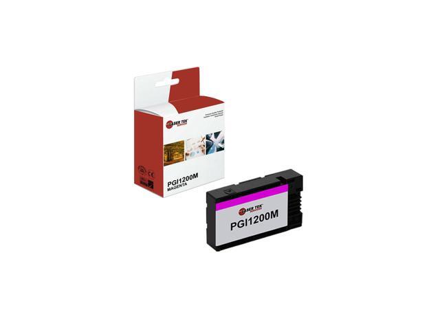 Laser Tek Services Compatible High Yield Ink Cartridge Replacement for Canon PGI-1200 PGI1200M Works with Canon Maxify MB2020 MB2050 MB2320...
