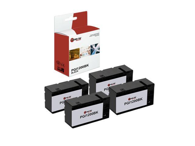 Laser Tek Services Compatible High Yield Ink Cartridge Replacement for Canon PGI-1200 PGI1200BK Works with Canon Maxify MB2020 MB2050 MB2320...