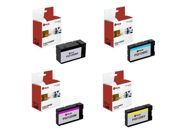 Laser Tek Services Compatible High Yield Ink Cartridge Replacement for Canon PGI-1200 Works with Canon Maxify MB2020 MB2050 MB2320 Printers (Black,...