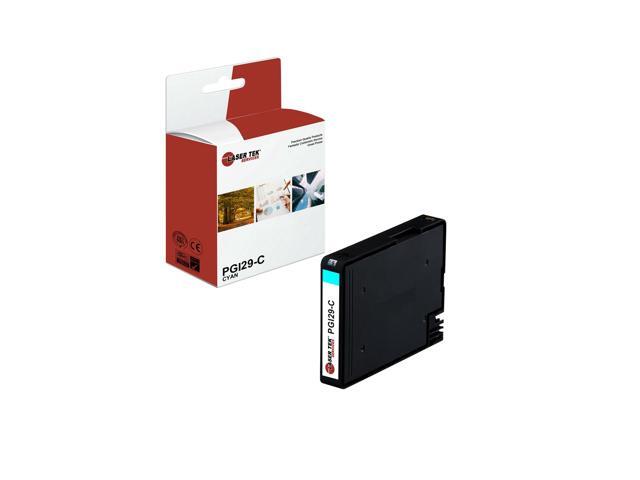 Laser Tek Services Compatible High Yield Ink Cartridge Replacement for Canon PGI-29 PGI29-C Works with Canon Lucia PGI-29, Pixma PRO-1 PRO1...
