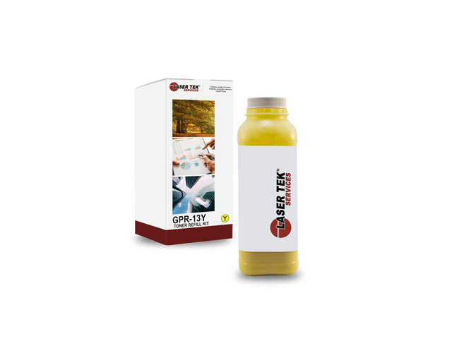 Compatible GPR-13 High Yield Toner Refill Kit Refills Canon GPR-13Y Toner Cartridges Works with imageRUNNER C3100, C3170 Printers Yellow (1-Pack)