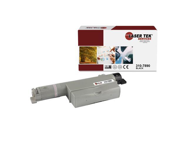 Laser Tek Services Compatible Toner Cartridge Replacement for Dell 5110 310-7890 Works with Dell 5110 5110CN Printers (Black, 1 Pack) - 10,000 Pages