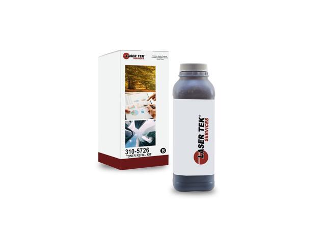 Laser Tek Services Black (310-5726) Toner Refill Kit with reset chip for the Dell 3000 and 3100 Cartridges