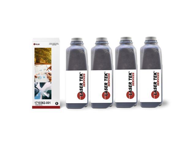 4Pk LTS 1710362-001 Black Toner Refill Kit Compatible for Konica Minolta 6100
