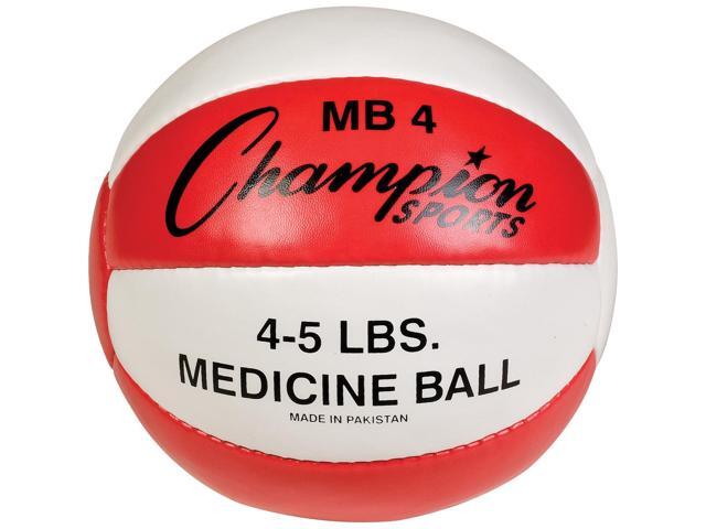 Champion Sports 4-5Lb Medicine Ball