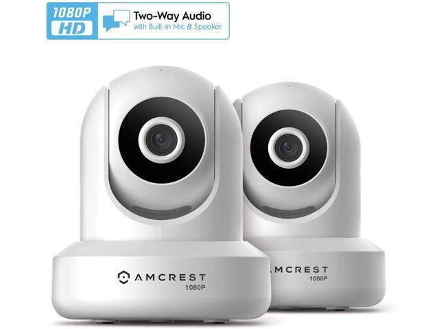 Photos - Surveillance Camera Amcrest 2-Pack 1080p WiFi Camera Indoor, 2MP Pan/Tilt Home Security Camera