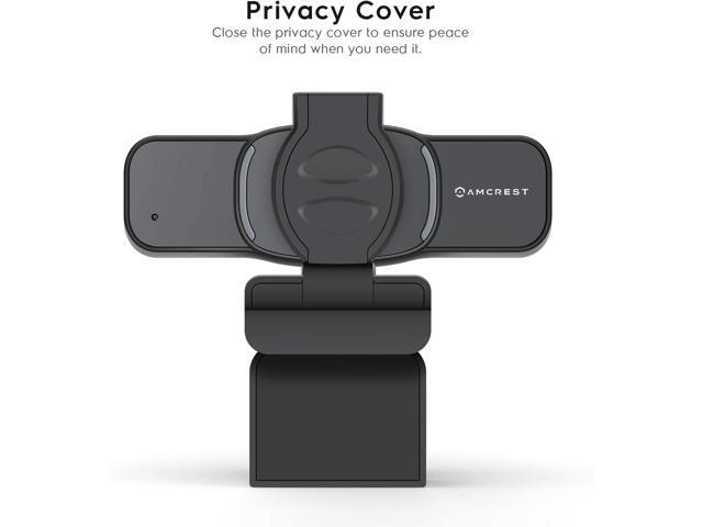 Amcrest 1080P Webcam with Microphone & Privacy Cover, Web Cam USB Camera, Computer HD Streaming Webcam for PC Desktop & Laptop w/ Mic, Wide Angle...