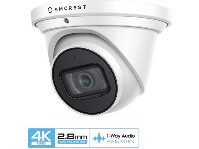Photos - Surveillance Camera Amcrest UltraHD 4K  Outdoor Security IP Turret PoE Camera, 3840x2160,(8MP)