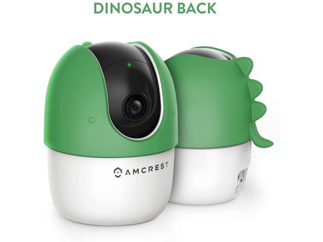 Amcrest ASH21 Silicone Cover, Dinosaur Camera Skin (ASH21-DINO-GREEN)