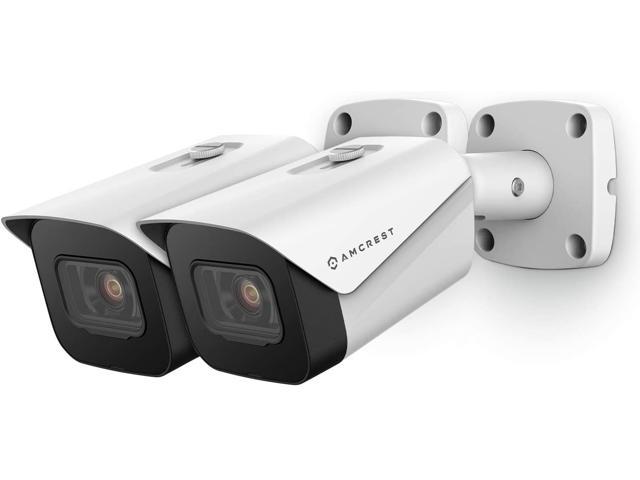 Photos - Surveillance Camera 2-Pack Amcrest UltraHD 4K  Bullet POE IP Camera, 3840x2160, 131ft Nig(8MP)
