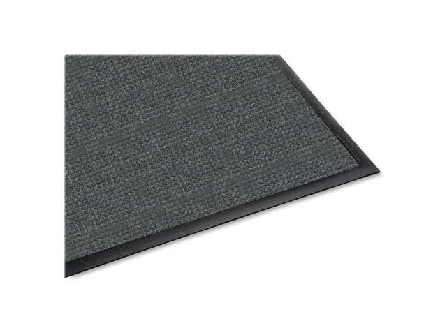 Genuine Joe WaterGuard Indoor/Outdoor Mats - Carpeted Floor, Hard Floor, Indoor, Outdoor - 72' Length x 48' Width - Rubb