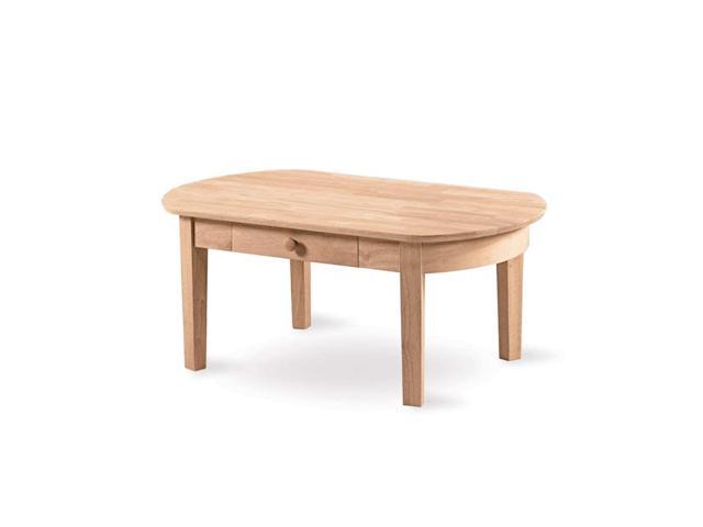 International Concepts OT-5C Phillips Oval Coffee Table