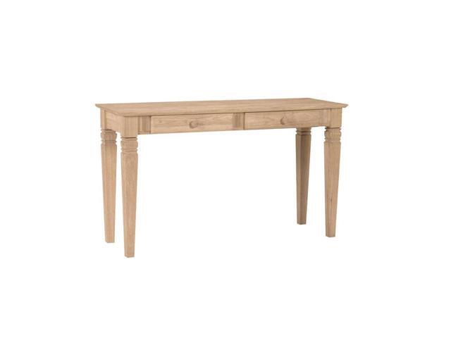 International Concepts OT-60S2 Java sofa table with 2 drawers- Unfinished
