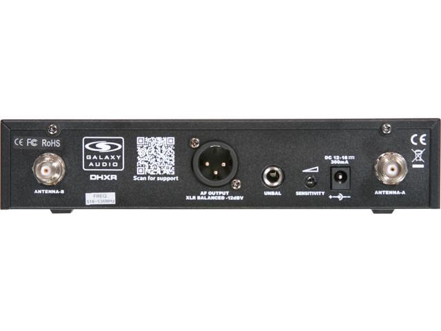 Galaxy Audio DHXR/HH65 Handheld Wireless Microphone System - D (584-607 MHz)