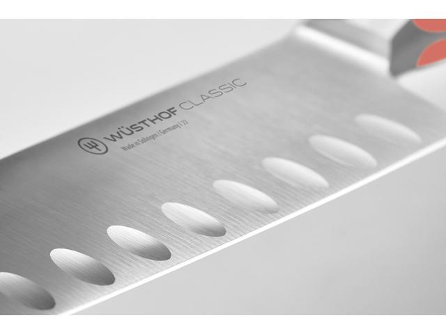 Wusthof Classic 7-Inch Santoku Knife, Coral Peach