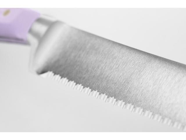 Wusthof Classic 9-Inch Double Serrated Bread Knife, Purple Yam