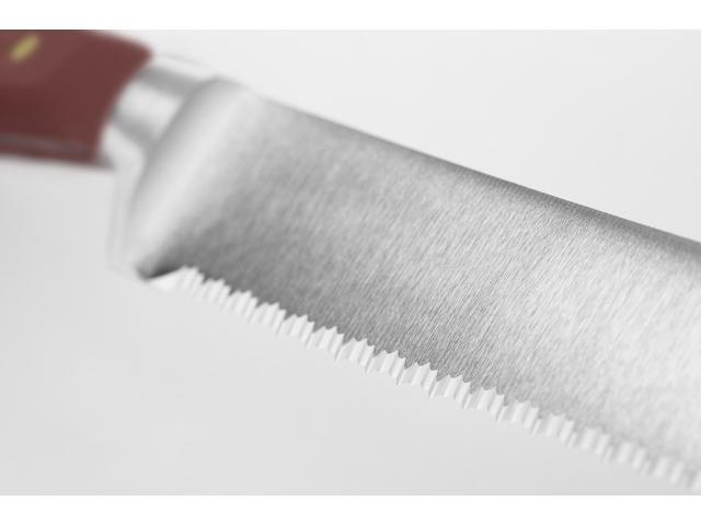 Wusthof Classic 9-Inch Double Serrated Bread Knife, Tasty Sumac