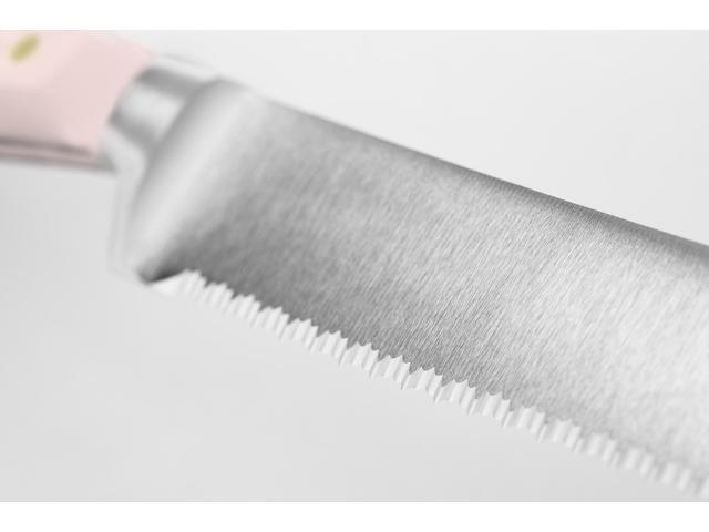 Wusthof Classic 9-Inch Double Serrated Bread Knife, Pink Sea Salt