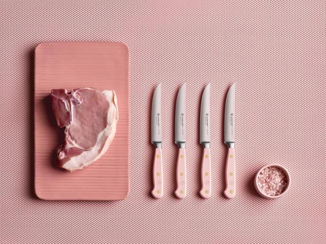 Wusthof Classic 4.5-Inch Steak Knife, Pink Sea Salt