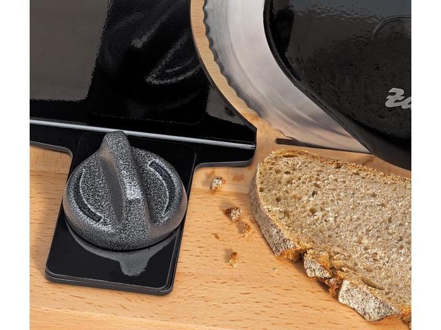 Zassenhaus Manual Bread Slicer, Hand Crank Home Bread Slicer, 11.75' x 8', Cream