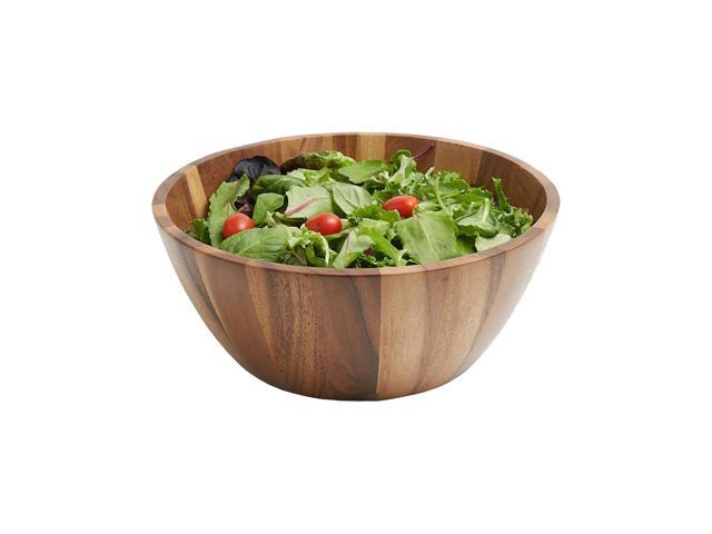 Frieling Acacia Wood Tulip Bowl, Large 5-Inch x 12-Inch Diameter