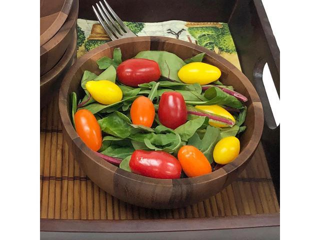 Frieling Acacia Wood Tulip Bowl, Small 2.5-Inch x 6.5-Inch Diameter