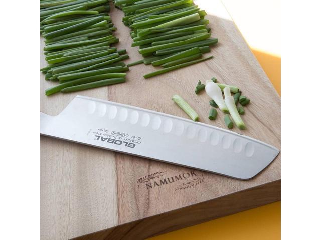 Global 7 Inch Vegetable Knife, Hollow Ground