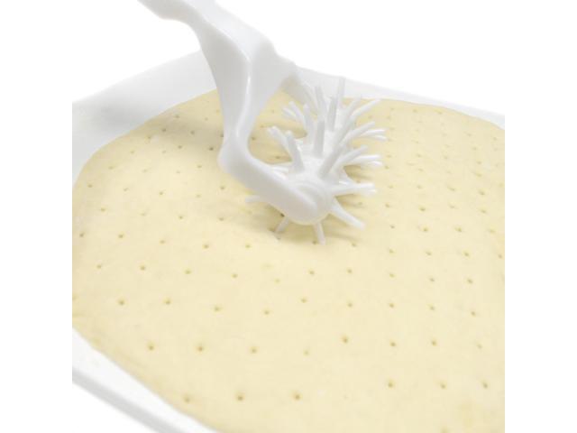 Norpro Dough Docker for Pastry or Pizza Dough, White