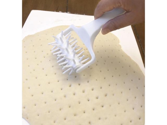 Norpro Dough Docker for Pastry or Pizza Dough, White