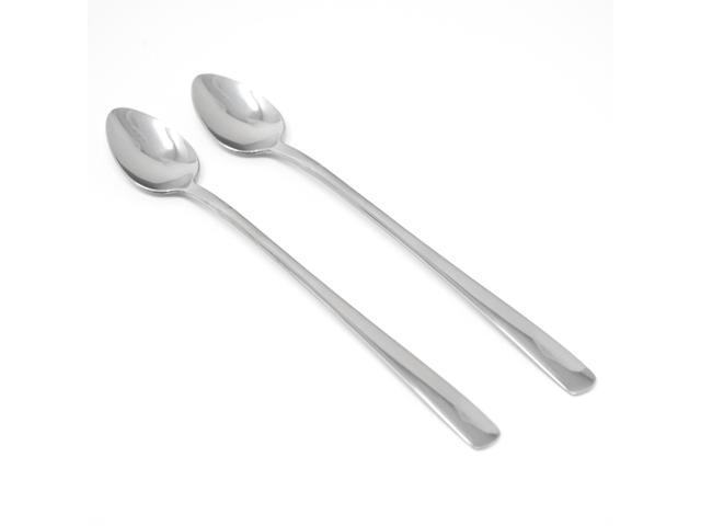 Norpro Stainless Steel Iced Tea Spoons, 8.25-Inch, Set of 2