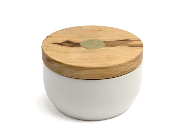 Berard Round Salt Keeper Millenari White