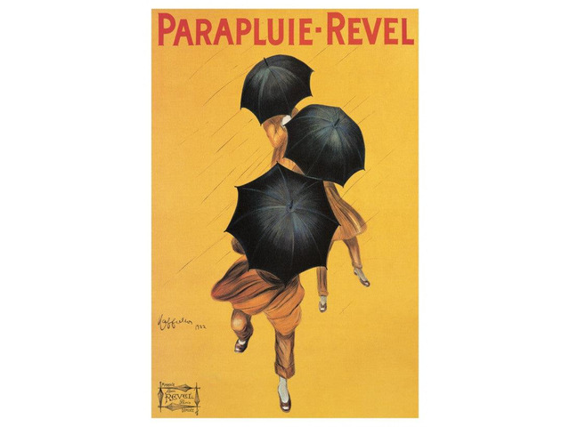 Cappiello Parapluie Poster Print Parapluie Revel Poster Print (22 x 34)