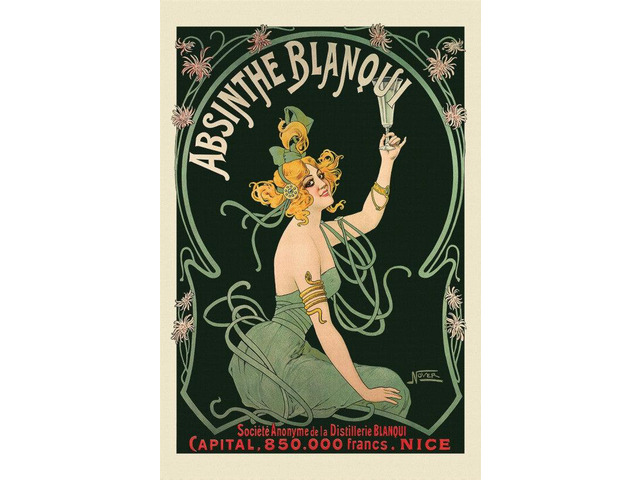 Nover Absinthe Blanqui Poster Print (24 X 36)