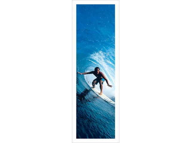 Riding The Tube Surfer Poster Print (22 x 34)