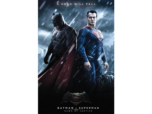 Batman V Superman Movie Poster Print Movie Poster Print (24 X 36)
