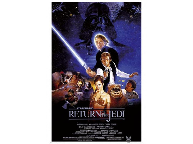 Return Of The Jedi Star Wars Poster Print (22 x 34)