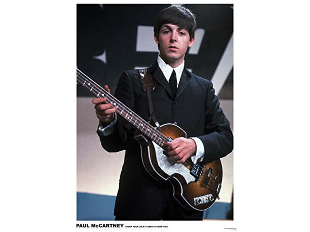 Paul McCartney Live Guitar Poster (24 x 36)