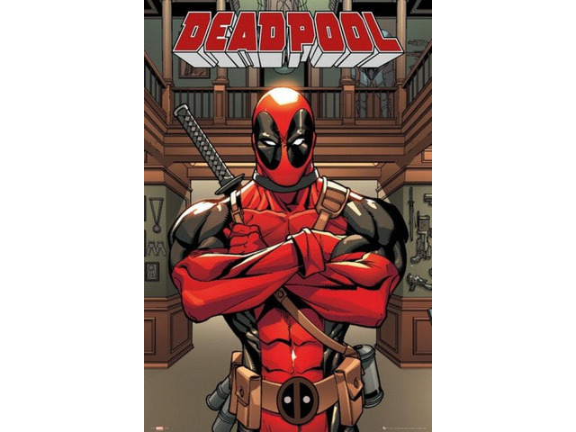 Deadpool Marvel Extreme Solo Poster Print (22 x 34)