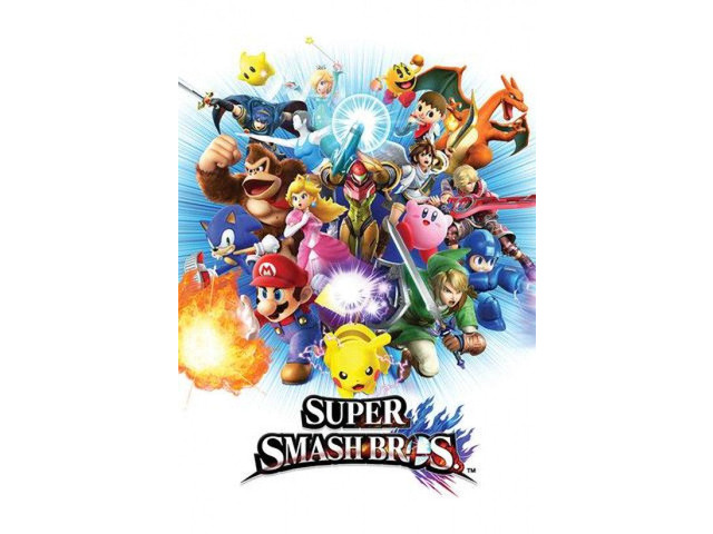 Supersmash Bro's Gaming Poster Print (24 X 36)