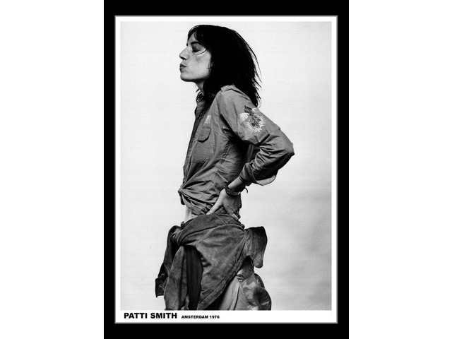 Patti Smith Profile Poster Print (24 x 36)