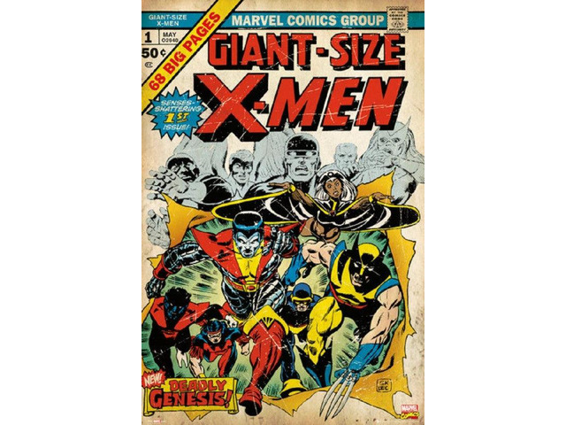 X-Men - Marvel Cover #1 Poster Print (24 X 36)