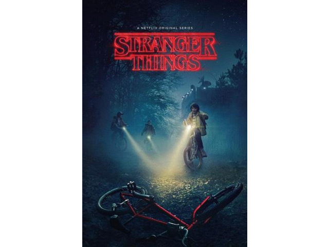 Stranger Things Bikes Poster Print (24 X 36)