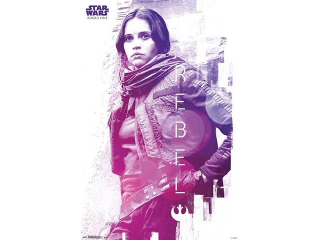Star Wars Rogue One - Rebel - 22X34 Poster Print (22 X 34)